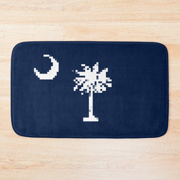 Item preview, Pixelated South Carolina Flag designed and sold by Potato Quality Prints.