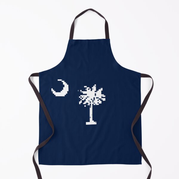 Item preview, Pixelated South Carolina Flag designed and sold by Potato Quality Prints.