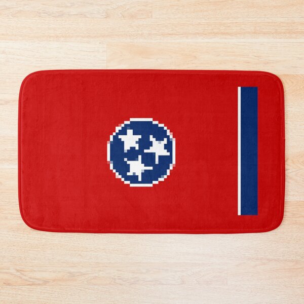 Item preview, Pixelated Tennessee Flag designed and sold by Potato Quality Prints.