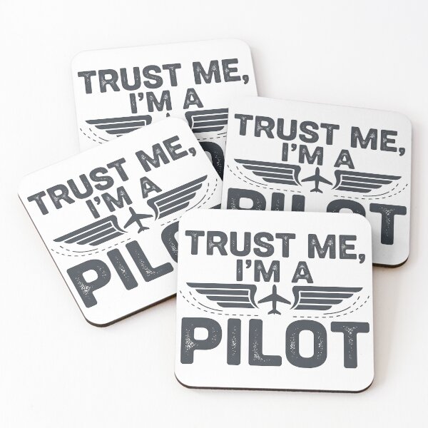 Item preview, Trust Me I’m a Pilot – Funny Aviator Aviation T-Shirt Design designed and sold by Muzgle.