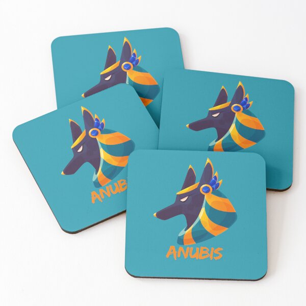 Item preview, Anubis Ancient Egyptian God Illustration - Colorful Vector Art designed and sold by Basma Store.