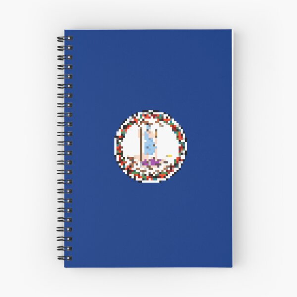 Item preview, Pixelated Virginia Flag designed and sold by Potato Quality Prints.