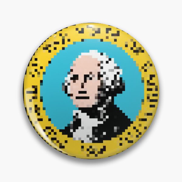 Item preview, Pixelated Washington Flag designed and sold by Potato Quality Prints.