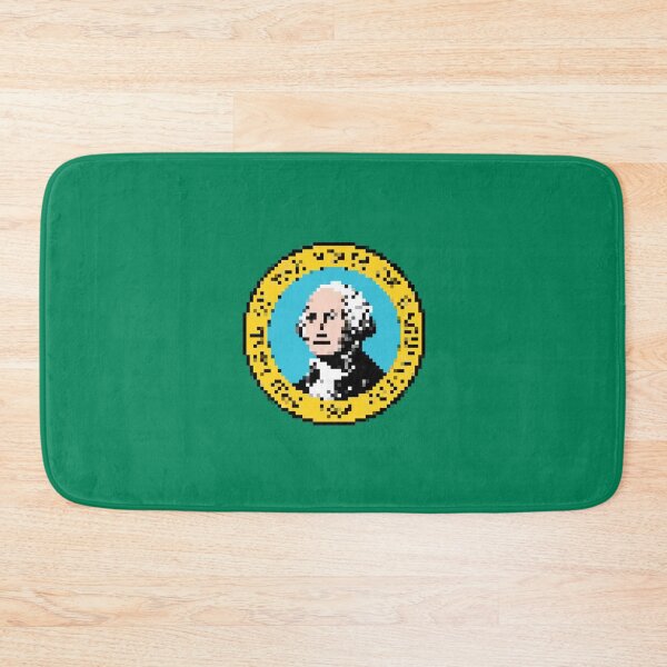 Item preview, Pixelated Washington Flag designed and sold by Potato Quality Prints.