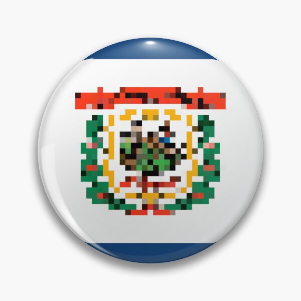 Item preview, Pixelated West Virginia Flag designed and sold by Potato Quality Prints.