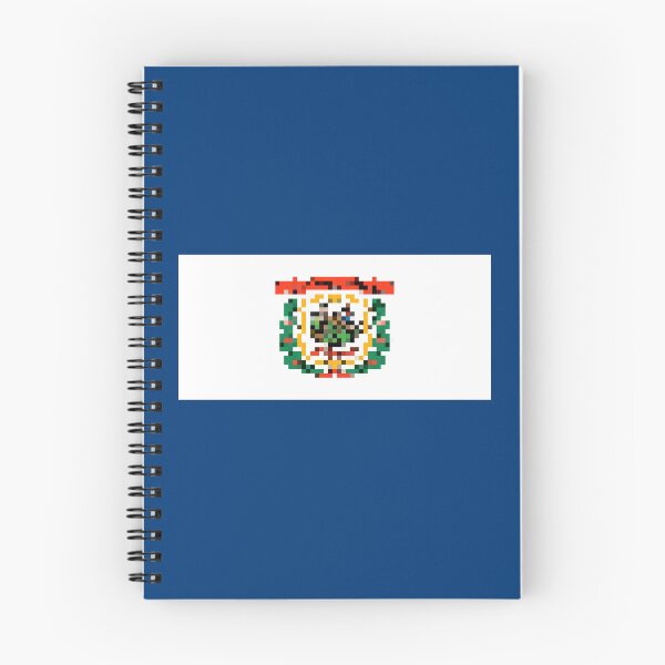 Item preview, Pixelated West Virginia Flag designed and sold by Potato Quality Prints.