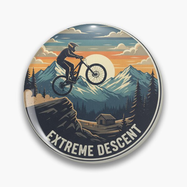 Item preview, The Steep Descent: MTB Adrenaline designed and sold by Krisekk.