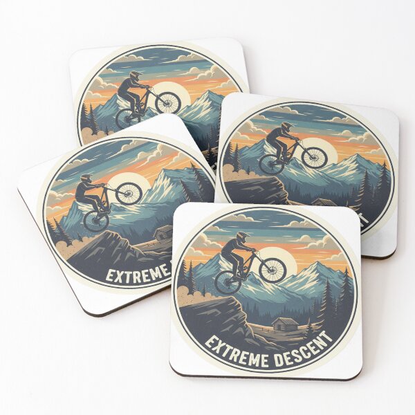 Item preview, The Steep Descent: MTB Adrenaline designed and sold by Krisekk.