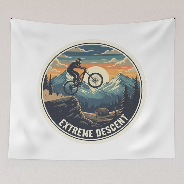 Item preview, The Steep Descent: MTB Adrenaline designed and sold by Krisekk.