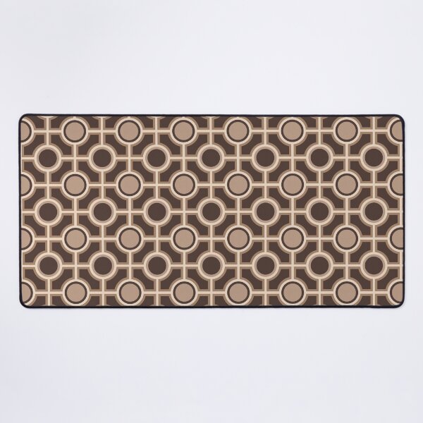 Item preview, Contemporary Geometric tile modern boho brown designed and sold by FrancesPoff.