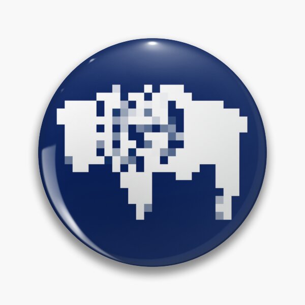 Item preview, Pixelated Wyoming Flag designed and sold by Potato Quality Prints.