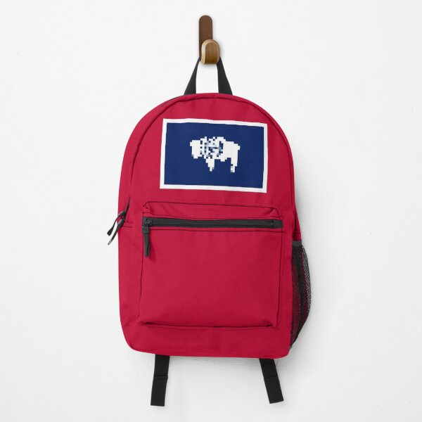 Item preview, Pixelated Wyoming Flag designed and sold by Potato Quality Prints.