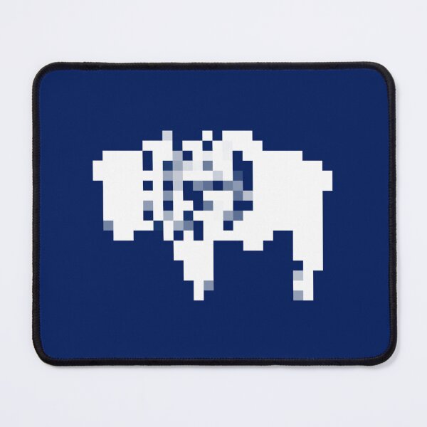 Item preview, Pixelated Wyoming Flag designed and sold by Potato Quality Prints.
