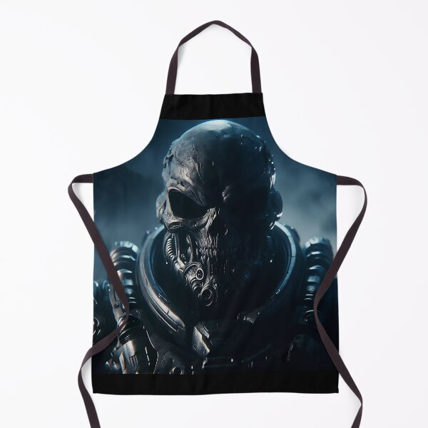 Item preview, Cyberpunk Black Skull Soldier designed and sold by GalleryBrisArt.