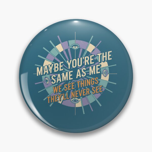 Item preview, Mystic Retro Design: Shared Vision Unique Perspective Quote Art designed and sold by sing-it-out.