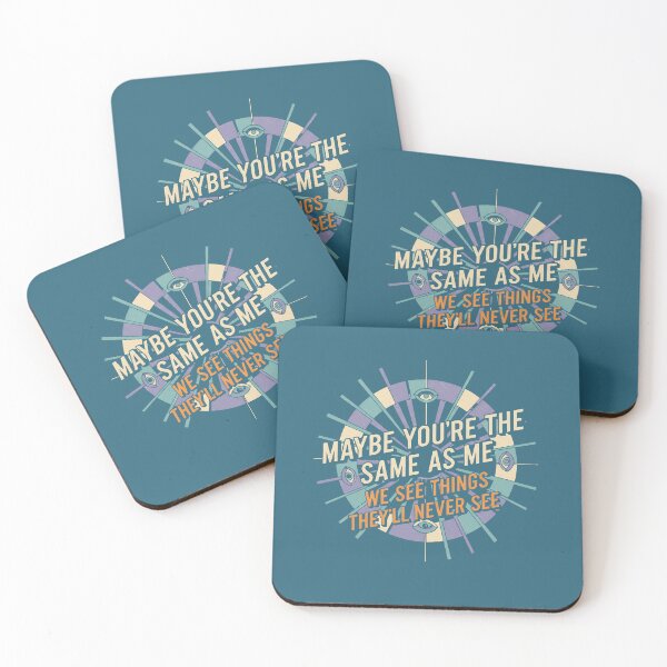 Item preview, Mystic Retro Design: Shared Vision Unique Perspective Quote Art designed and sold by sing-it-out.