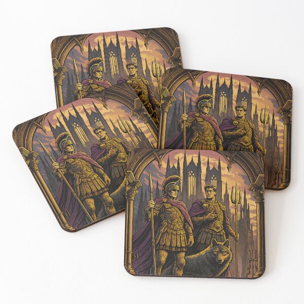Item preview, Romulus & Remus and Mother Wolf, Roman Founding Brothers designed and sold by EASNFTCOL.