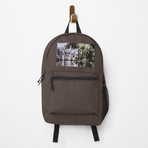 Item preview, Pixelated Willow Tree on the Lake Scene designed and sold by Potato Quality Prints.