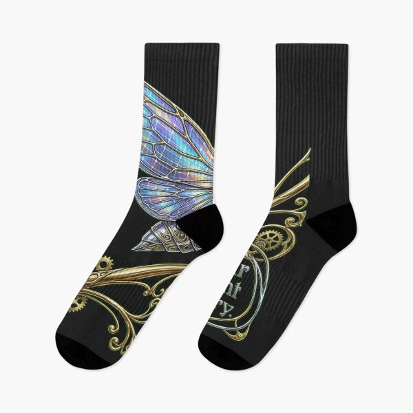Item preview, Solar Cicada: Futuristic Art Nouveau Biomimicry designed and sold by Thaivi Design.