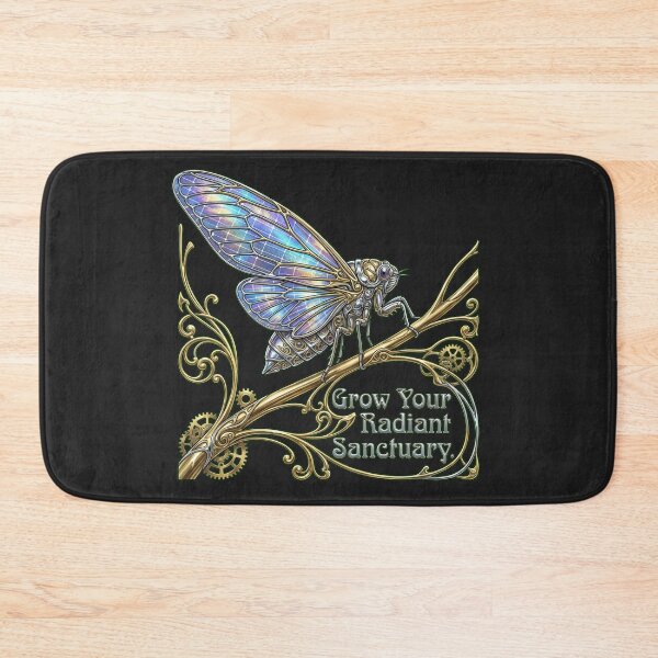 Item preview, Solar Cicada: Futuristic Art Nouveau Biomimicry designed and sold by Thaivi Design.