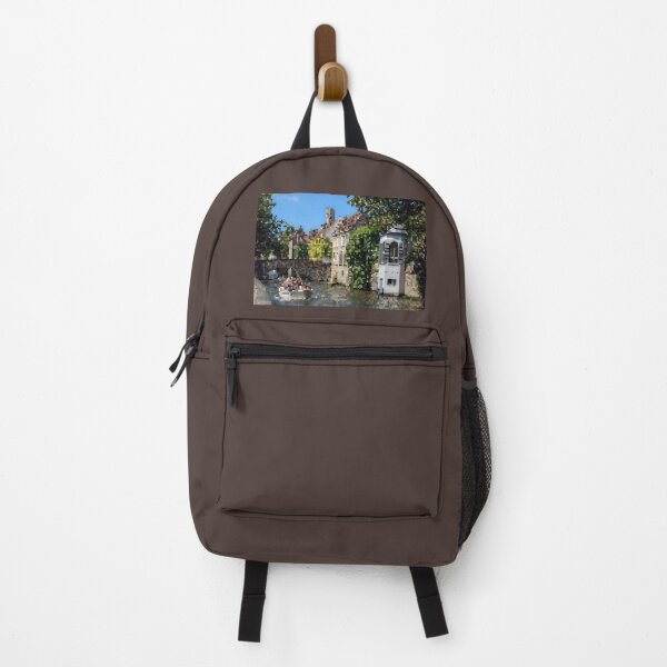 Item preview, Pixelated Belgium Canal Scene designed and sold by Potato Quality Prints.