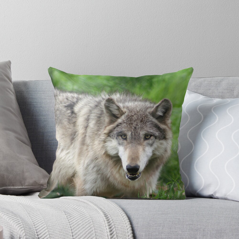 Item preview, Throw Pillow designed and sold by indigocrow.