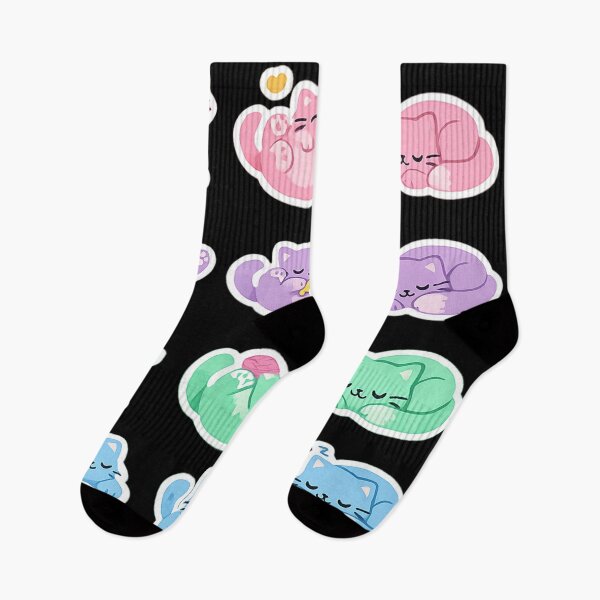Item preview, Pastel Kawaii Cats Sticker Set designed and sold by SassyArtistry.