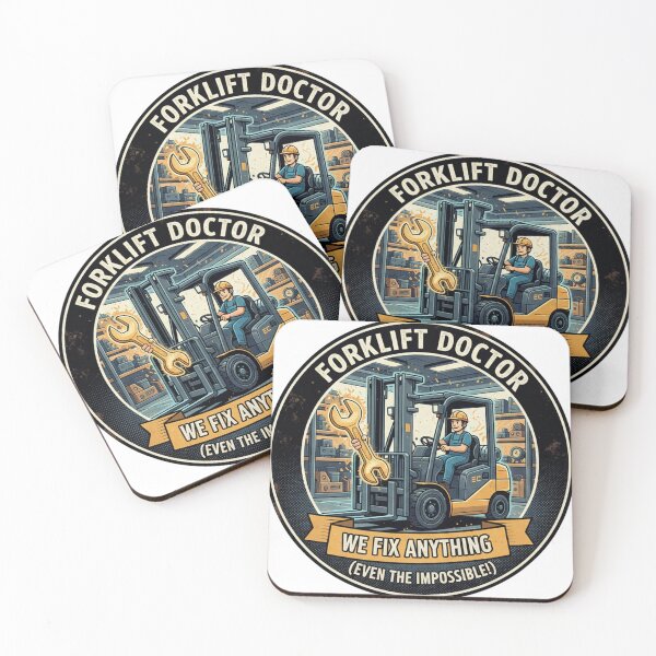 Item preview, Forklift Doctor: We Fix Anything! designed and sold by Krisekk.