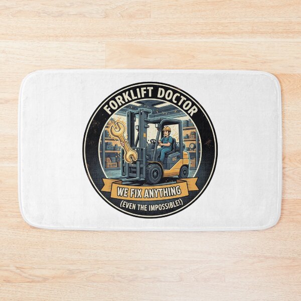Item preview, Forklift Doctor: We Fix Anything! designed and sold by Krisekk.