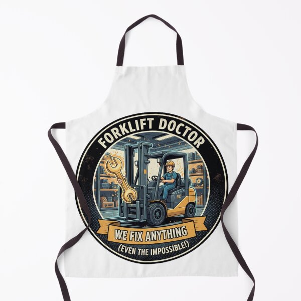 Item preview, Forklift Doctor: We Fix Anything! designed and sold by Krisekk.