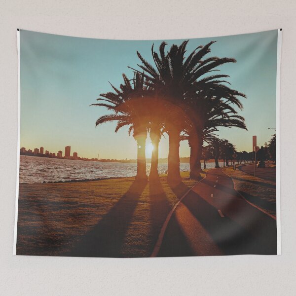 Artikelvorschau, Palm tree Sunset entworfen und verkauft von L0tteKar0tte.