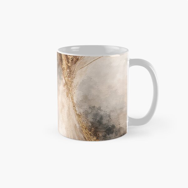Item preview, Neutral Abstract with Gold Veins designed and sold by druidwolfart.