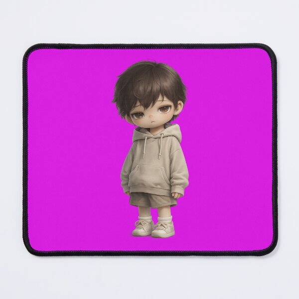 Item preview, Melancholic Cute Character – Original Sad Art Toy Style Illustration designed and sold by wanado.