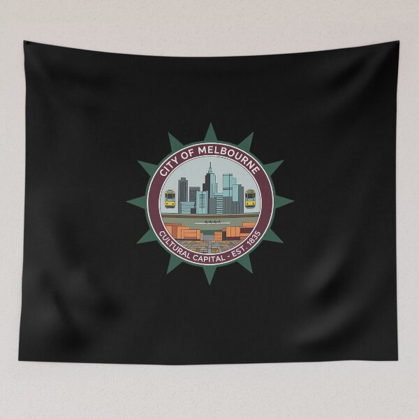 Item preview, Melbourne Cultural Capital City Seal Emblem designed and sold by k3rstman1.