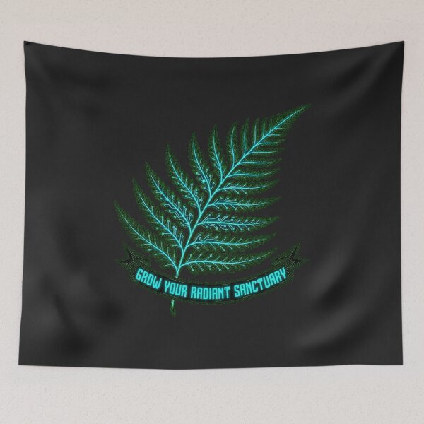 Item preview, Cybernetic Fern Frond - Bio-Digital Circuitry Art designed and sold by Thaivi Design.