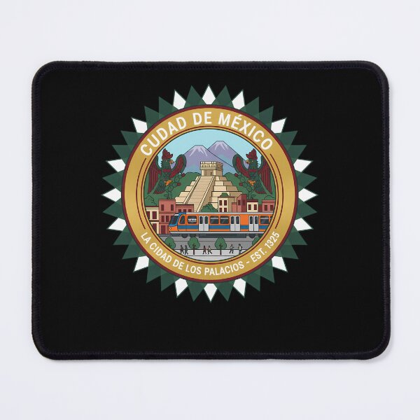 Item preview, Mexico City Metro Aztec Pyramid Emblem designed and sold by k3rstman1.