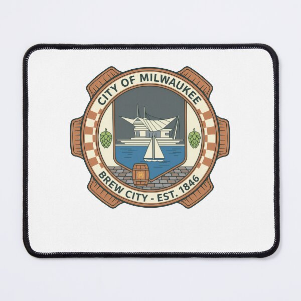 Item preview, Vintage Milwaukee Brew City Est 1846 Emblem designed and sold by k3rstman1.