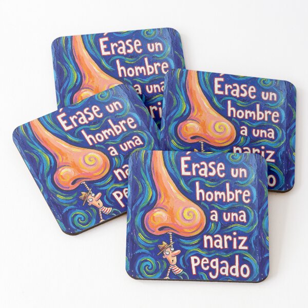Item preview, "There once was a man attached to a nose." Satirical burlesque sonnet by Francisco de Quevedo against Luis de Góngora designed and sold by Filologica.