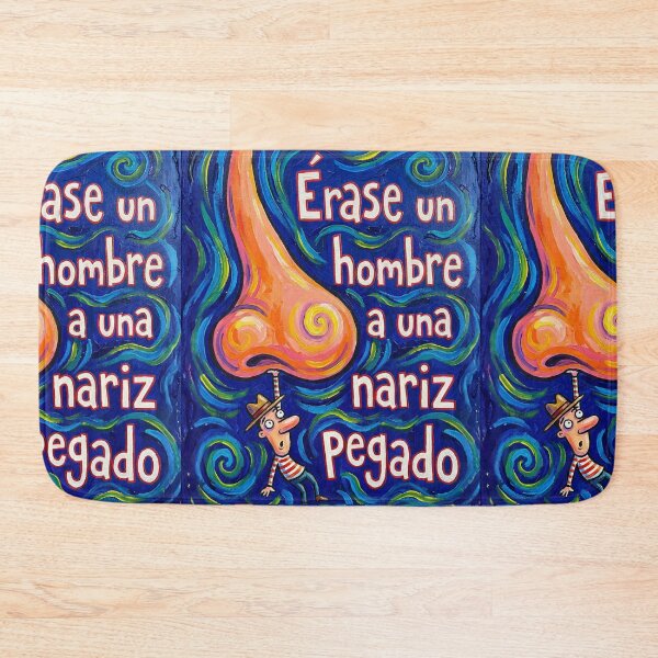 Item preview, "There once was a man attached to a nose." Satirical burlesque sonnet by Francisco de Quevedo against Luis de Góngora designed and sold by Filologica.