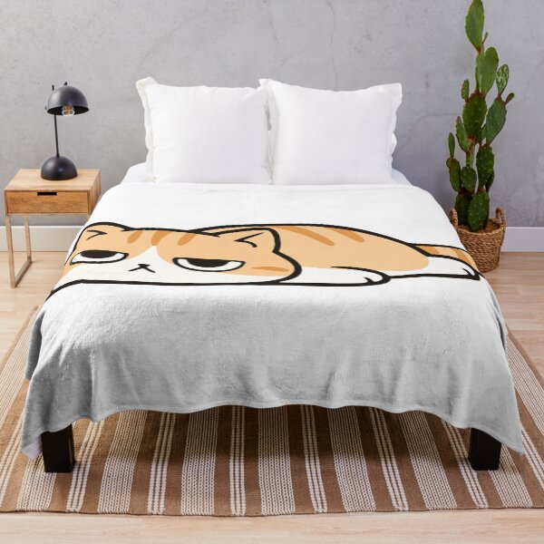 Item preview, Lazy Loaf: Sleepy Orange Tabby Cat designed and sold by arfindo-indra.
