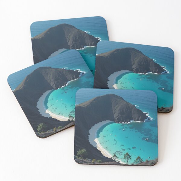 Item preview, Hanauma Bay Snorkeling Landscape Art designed and sold by wildexperience.