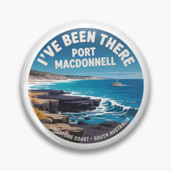 Item preview, I’ve Been There — Port MacDonnell | Limestone Coast SA Travel Sticker designed and sold by Random Designs.
