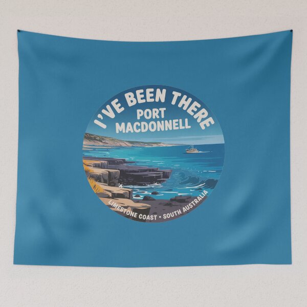 Item preview, I’ve Been There — Port MacDonnell | Limestone Coast SA Travel Sticker designed and sold by Random Designs.