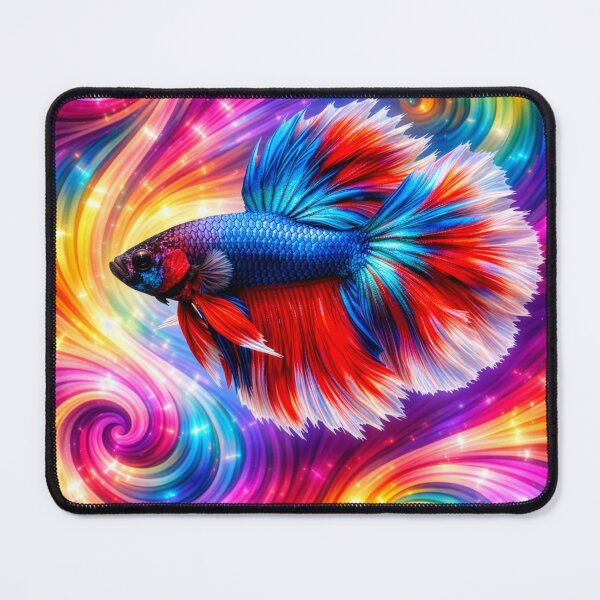 Item preview, Betta Splendens in Twirls of Color designed and sold by ttrimm.