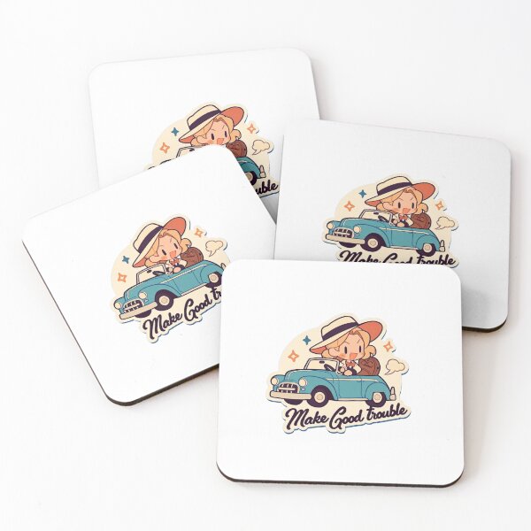 Item preview, Make good trouble sticker designed and sold by MendaciousMina.