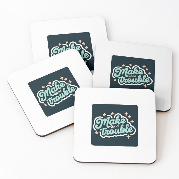 Item preview, Make good trouble sticker designed and sold by MendaciousMina.