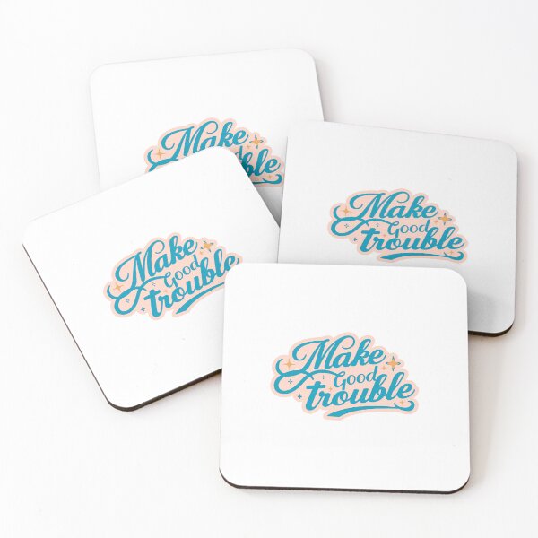 Item preview, Make good trouble sticker designed and sold by MendaciousMina.