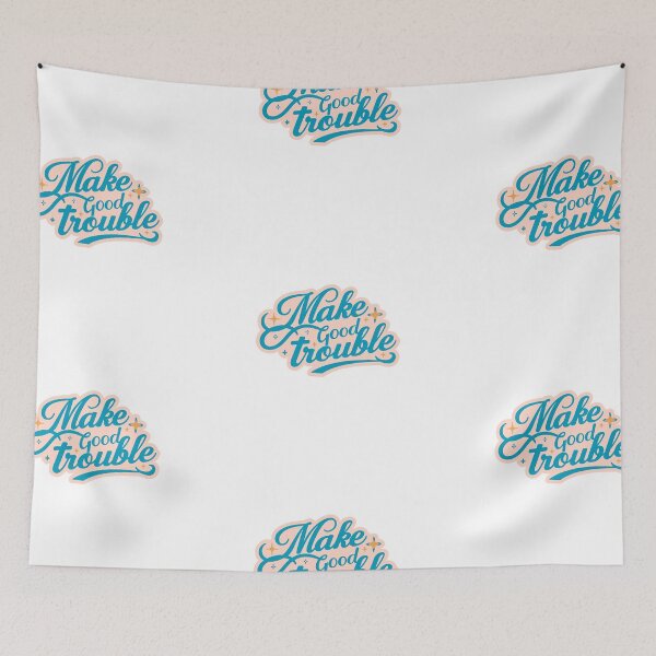 Item preview, Make good trouble sticker designed and sold by MendaciousMina.