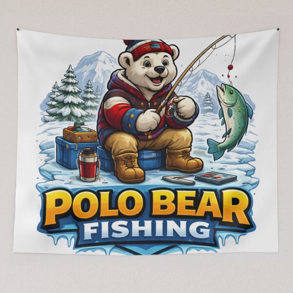 Item preview, Fishing Bear designed and sold by FoxstarRavas.