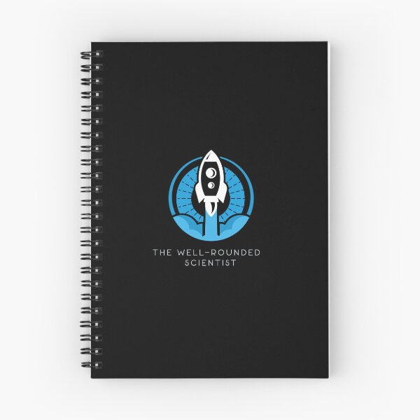 Item preview, The Well-Rounded Scientist Logo(Black Background) designed and sold by The-WRS-Store.